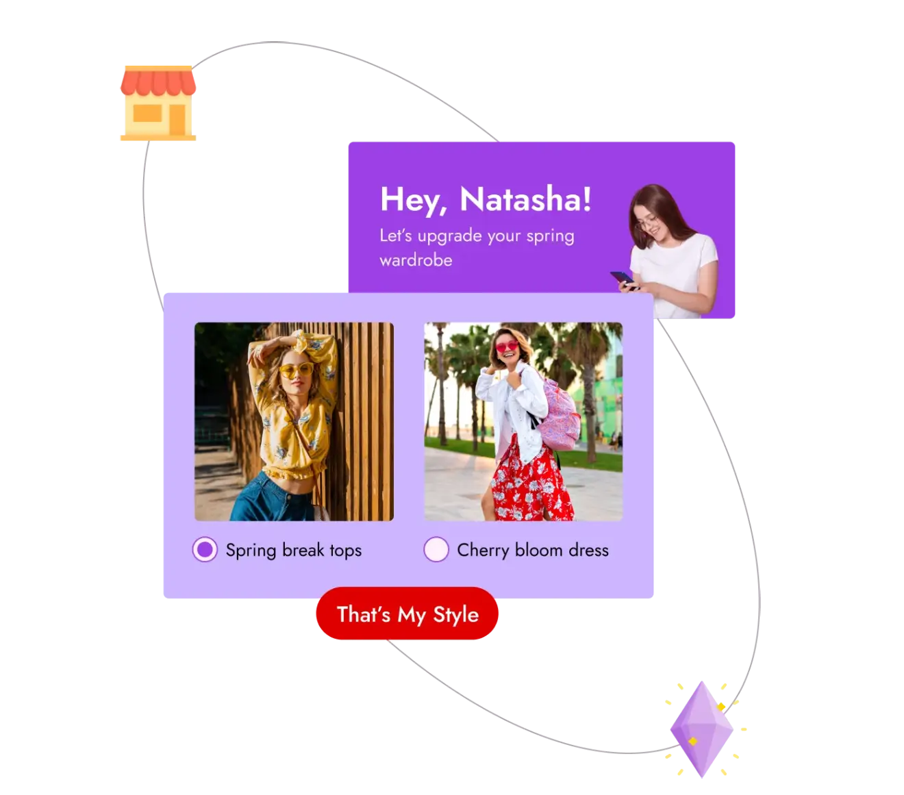 personalized scroll image